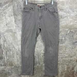 Grey Levi's 511 slim straight leg jeans  Size 26"X26" #casual‎